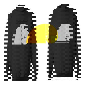 Minimalistisches Geometrisches Elefanten-Design Unisex Sweatshirt, Stilvolles Mode-Tee - Seseable