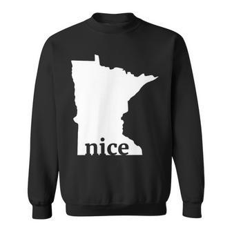 Minnesota Nice State Pride Outdoor Mn Sweatshirt - Monsterry