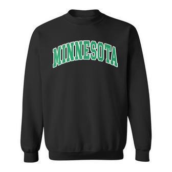 Minnesota Text Sweatshirt | Mazezy