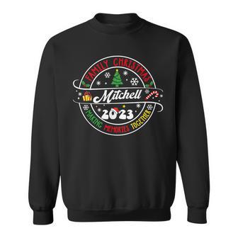 Mitchell Family Name Christmas Matching Surname Xmas 2023 Sweatshirt - Seseable