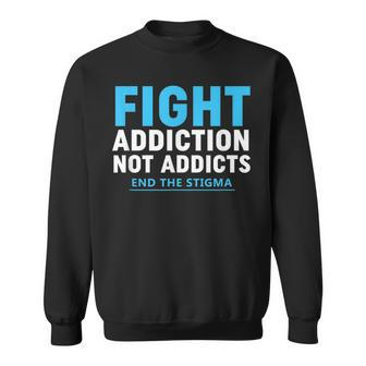 Modern Fight Addiction Awareness Against Drug Dealer Sweatshirt - Monsterry UK