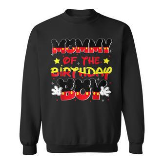 Mom And Dad Mommy Birthday Boy Mouse Family Matching Sweatshirt | Mazezy DE
