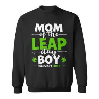 Mom Of The Leap Day Boy February 29Th Birthday Frog Sweatshirt - Monsterry