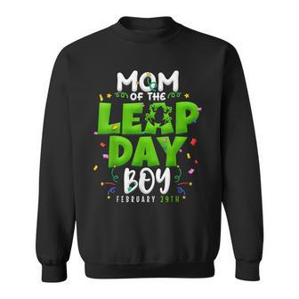 Mom Of The Leap Day Boy February 29Th Birthday Leap Year Sweatshirt - Monsterry