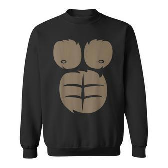 Monkey Gorilla Costume Animal Belly Fancy Dress Boys Men Sweatshirt - Thegiftio UK