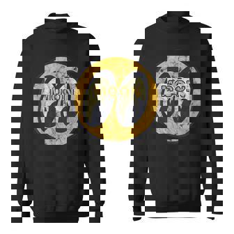 Moon Eyes Icon Graphic Sweatshirt - Seseable