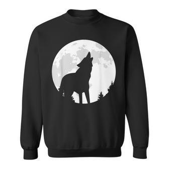 Moon Wolf Sweatshirt - Thegiftio UK