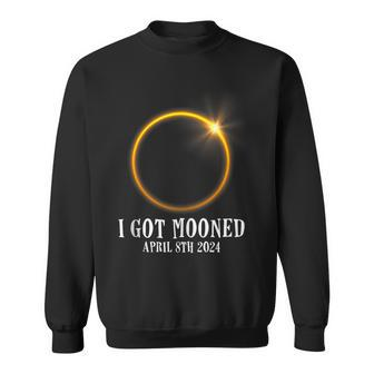 I Got Mooned 40824 Total Solar Eclipse 2024 Sweatshirt - Thegiftio UK