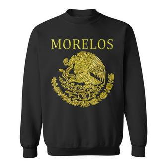 Morelos Mexican Mexico Colt Escudo Mexicano Sweatshirt - Monsterry CA