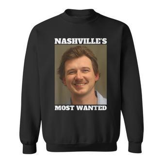 Morgan Hot Nashville's Most Wanted 2024 Shot Photo Sweatshirt - Monsterry