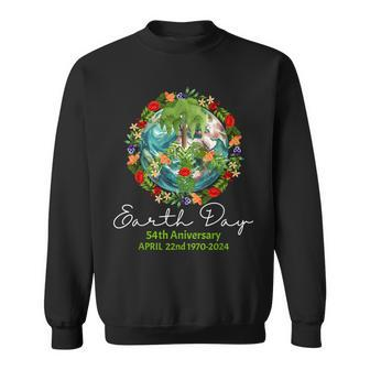 Mother Earth Day 54Th Anniversary 1970 2024 Save Planet Sweatshirt | Mazezy CA