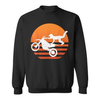 Motocross Sunset Supercross Fmx Dirt Bike Rider Sweatshirt - Monsterry
