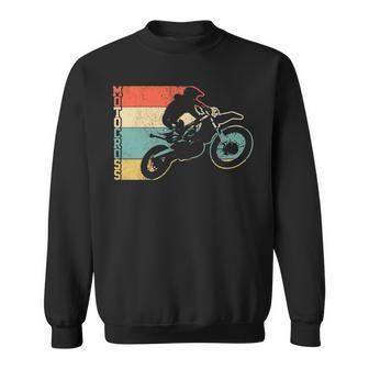 Motocross Vintage Enduro Dirt Bike Motorcycle Mx Biker Sweatshirt | Mazezy