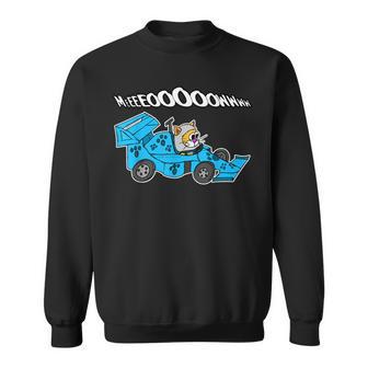 Motor Racing Cat Sports Car For Race Fans And Cat Lovers Sweatshirt - Monsterry DE