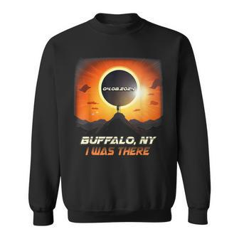 Mountain Total Solar Eclipse Buffalo New York Ny Sweatshirt | Seseable UK