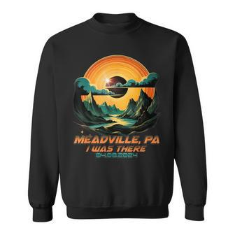 Mountain Total Solar Eclipse Meadville Pennsylvania Pa Sweatshirt - Thegiftio UK