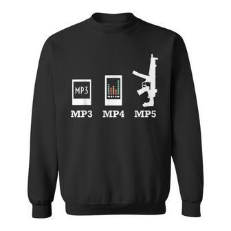 Mp3 Mp4 Mp5 2Nd Amendment Support Sweatshirt - Monsterry