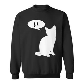 Mu Cat Greek Letter Mew Meow Miu Sweatshirt - Monsterry CA