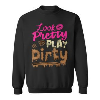 Mud Run Princess Look Pretty Play Dirty Team Girls Atv Sweatshirt - Monsterry AU