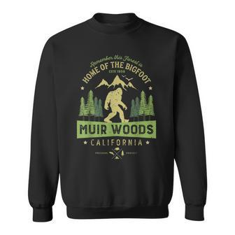 Muir Woods National Monument T California Bigfoot Park Sweatshirt - Monsterry UK