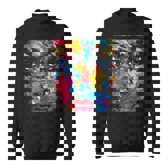 Mujeres Coloridas Flores Abstractas Arte Gráfico Arte Mujeres Camisa de entrenamiento - Regaloses