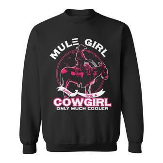 Mule For Girls Mule Girl Sweatshirt | Mazezy