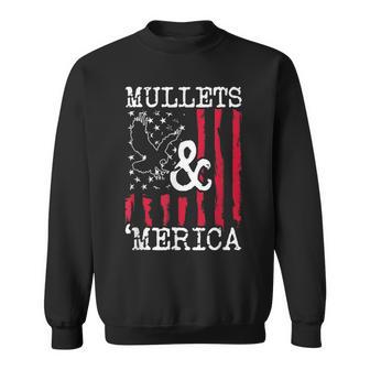 Mullet T Mullets And Merica Men Sweatshirt - Monsterry UK