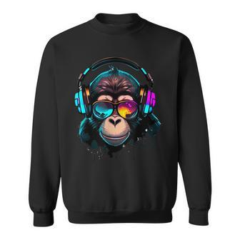 Music Gaming Dj Monkey Sweatshirt - Thegiftio UK