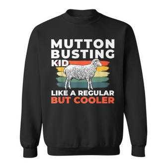 Mutton Busting Sheep Rodeo Definition Sweatshirt - Thegiftio UK