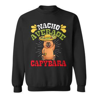 Nacho Average Capybara Cinco De Mayo Boys Sweatshirt - Thegiftio UK