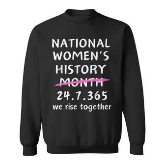 National Women's History Month 2024 247365 Nice Sweatshirt | Mazezy