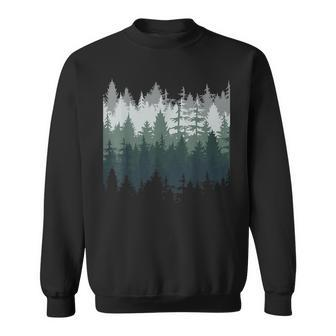 Nature Trees And Forest Sweatshirt - Monsterry CA