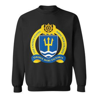 Naval War College Emblem Navy Nwc Graduate Military Pride Sweatshirt - Monsterry CA