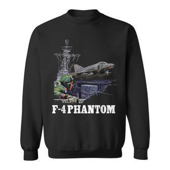 Navy F4 Phantom Catapult Launch Sweatshirt - Monsterry