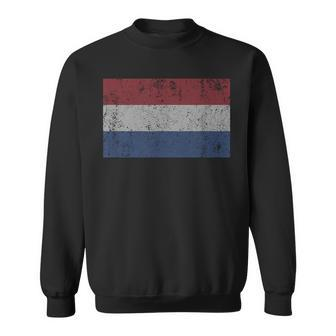Netherlands Flag Holland Dutch Vlag Van Nederland T Sweatshirt - Monsterry
