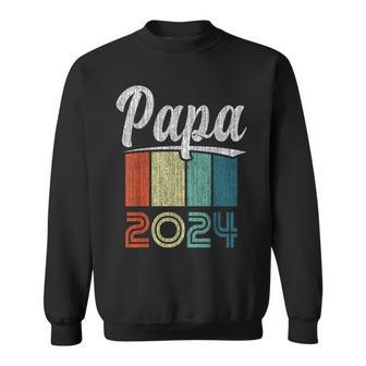 Neuer Papa Frischgebackener Papa Papa 2024 Sweatshirt - Geschenkecke