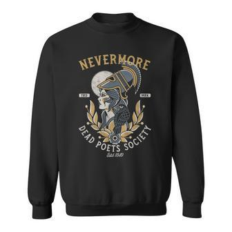 Nevermore Dead Poets Society Vintage Literature Sweatshirt - Monsterry