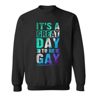 New Blue Gay Male Mlm Pride Flag Sweatshirt - Monsterry AU