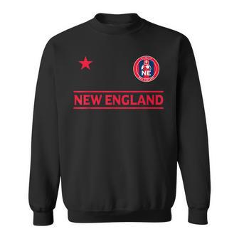 New England Soccer Jersey '53 Royal Edition Ii Sweatshirt - Monsterry DE