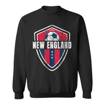 New England Soccer Jersey Ii Original Distressed Sweatshirt - Monsterry UK