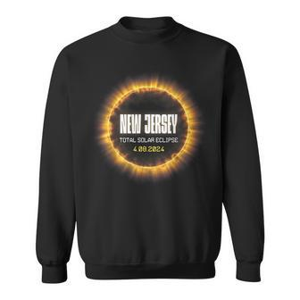 New Jersey Totality Total Solar Eclipse April 8 2024 Sweatshirt - Seseable