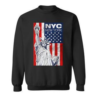 New York City Statue Of Liberty T Cool New York City Sweatshirt - Monsterry