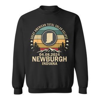 Newburgh Indiana Total Solar Eclipse 2024 Sweatshirt - Monsterry DE