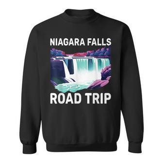 Niagara Falls Road Trip Souvenir Summer Vacation Niagara Sweatshirt | Mazezy