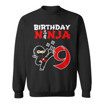 Ninja Party Favors Birthday Party For 9 Year Old Boy Ninja Sweatshirt - Monsterry
