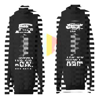 No Necesito Terapia Necesito Ir A Rumania Rumano Camisa de entrenamiento - Regaloses