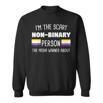 Non Binary Non-Binary Flag Non-Gender Lgbtqia Sweatshirt - Geschenkecke