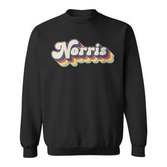 Norris Family Name Personalized Surname Norris Sweatshirt - Seseable