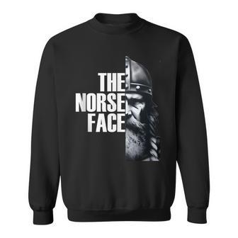 The Norse Face Viking Warrior Face Sweatshirt - Monsterry CA