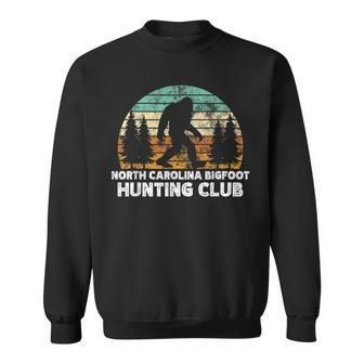 North Carolina Bigfoot Hunting Club Sasquatch Fan Sweatshirt - Monsterry UK